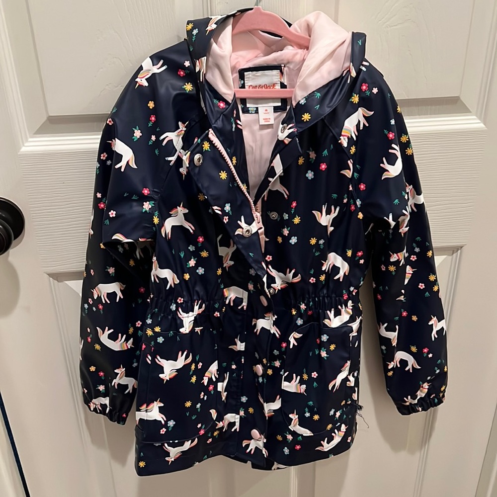 Cat Jack Unicorn Raincoat